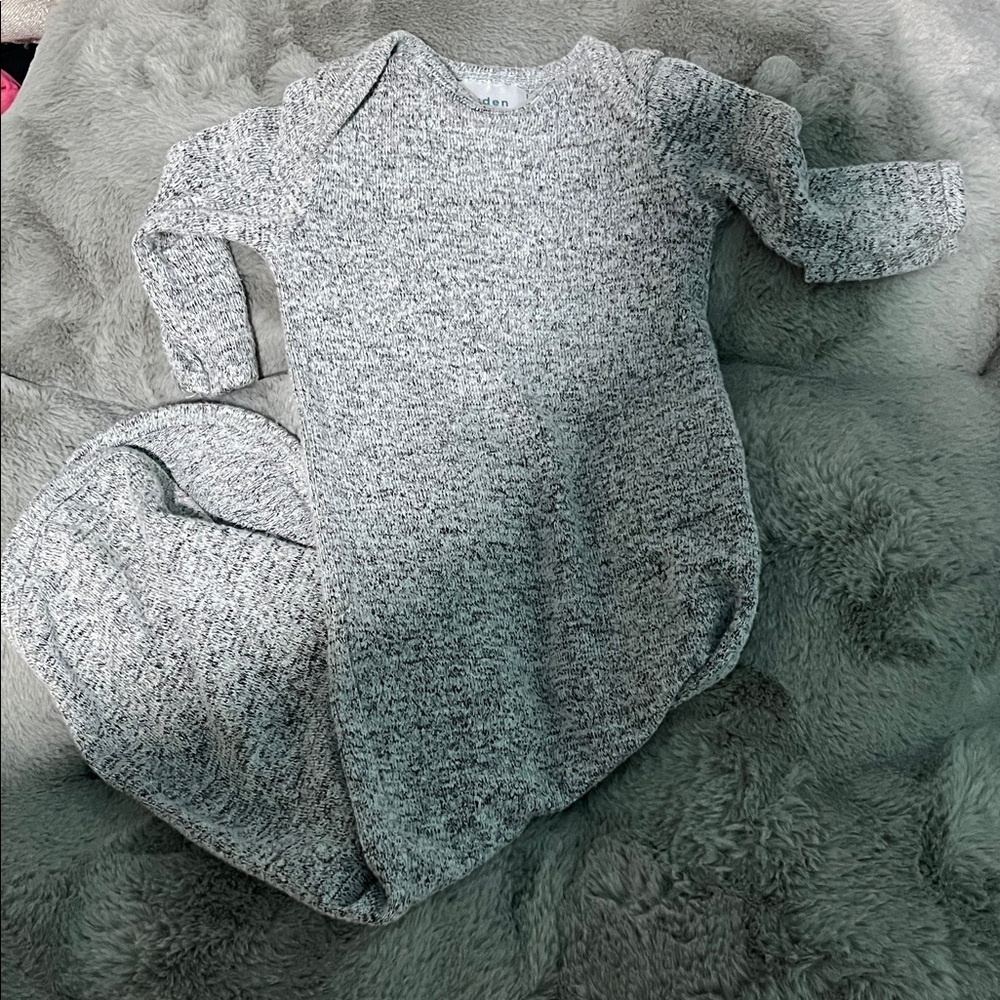 aden + anais Heather Gray Sleep Gown